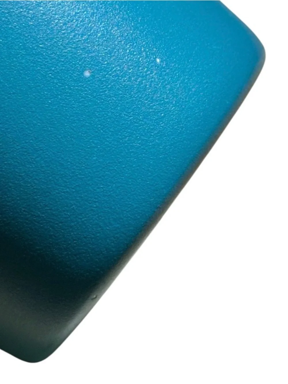 Yeti Teal Powder Coat Rambler Tumbler with Clear Lid- stackable